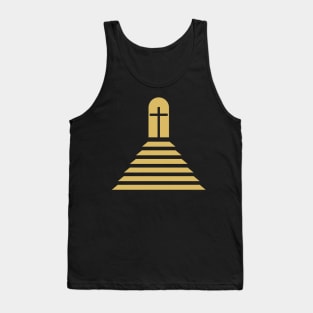 Stairs leading to the cross of Christ. Tank Top